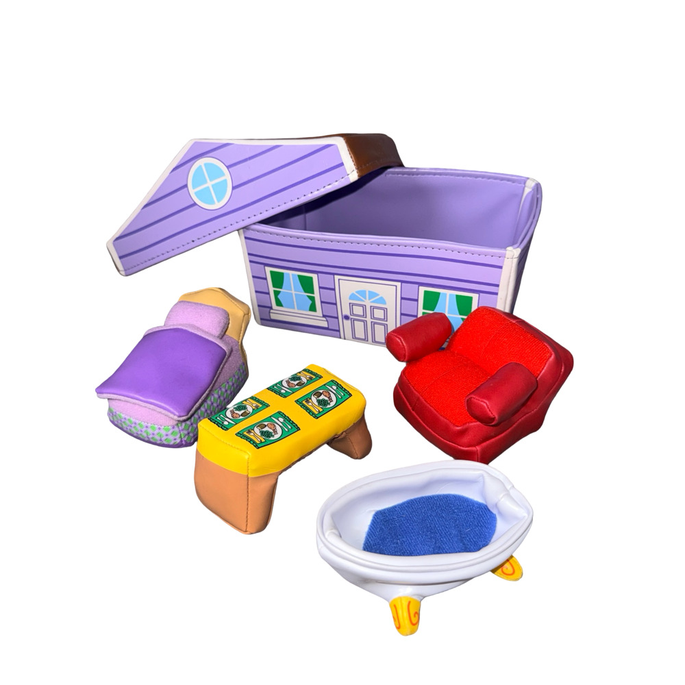Lakeshore Learning Soft Foam Dollhouse Playset with Furniture